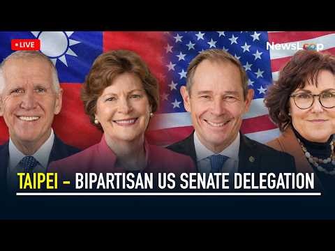 🔴 Live | US-Taiwan Talks LIVE: Senators Brief Media After Lai Meeting