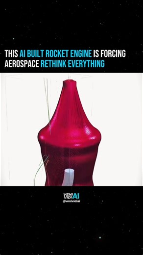 Veni Vidi AI | Tech | Robotics | AI designed this rocket engine - and it's forcing aerospace to rethink everything LEAP 71 is building AI engineering systems that generate... | Instagram