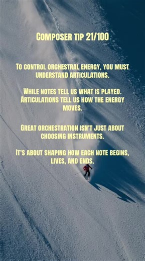 21/100, Articulations. #orchestral #articulation #energy #music #fyp