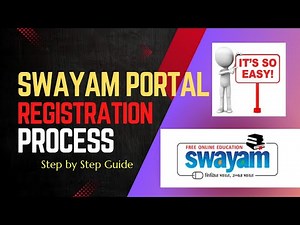 SWAYAM Portal Registration 2025 Kaise Kare ? | Easy Step by Step Guide