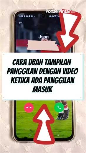 576 reactions · 91 shares | Cara ubah tampilan panggilan dengan video ketika ada panggilan masuk #tutorial #tipsdantrik #trikandroid #android | Ponsel Pintar info | Facebook