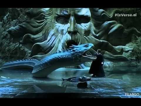Harry Potter and Chamber of Secrets Basilisk parody scene