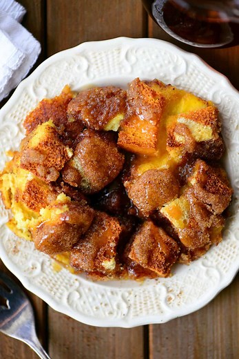 Eggnog French Toast Bake