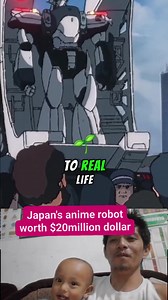 Grabee kayaman talaga Ang japan biruin mo gumasta ng $20 million dollar para lang d2 sa 26foot tall na anime robot na tinatawag nilang AV98 ingram #japan #anime #robot #hilightseveryonefollowers #trendingreelsvideo | Jordan Pel-is Pio