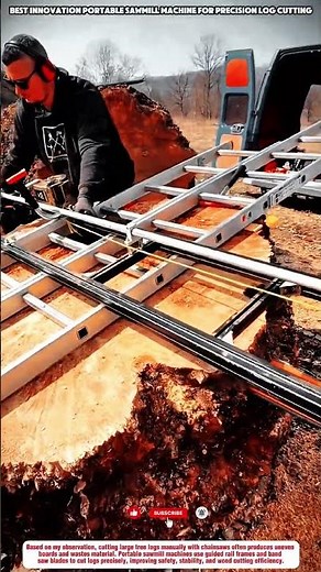Best Innovation Portable Sawmill Machine for Precision Log Cutting