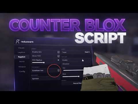 *FREE* Counter Blox Script (NO KEY) | Silent aimbot, Hitboxes, Rage/Legit