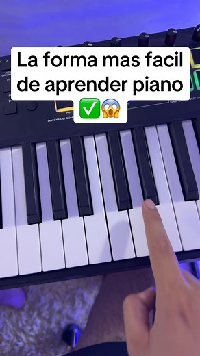 76K views · 1.8K reactions | La forma mas facil de aprender piano ✅ #piano #aprendepianoconelian #reels #pianotutorial | Aprende Piano Con Elian | Facebook