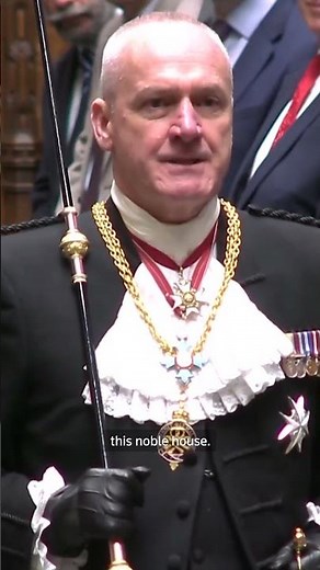 Pomp and pageantry around the King's Speech