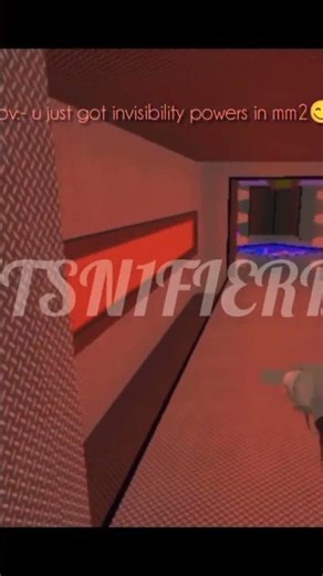 Pov :- You just got Invisibility powers in mm2😋