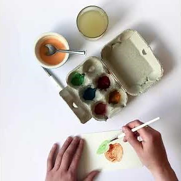 How to: make tempura paint