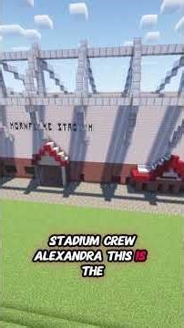 part 156 | Crewe Alexandra Stadium in Minecraft