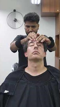 💈PERFECT Head Massage from Mango the Barber ‪@NomadBarberindia‬