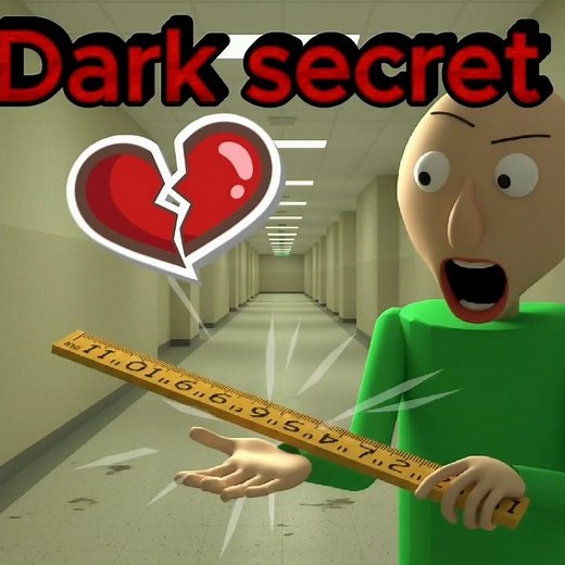 The Terrifying Truth About Baldi’s School 😨💀 #shorts #baldisschool