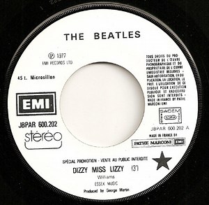 The Beatles - Dizzy Miss Lizzy