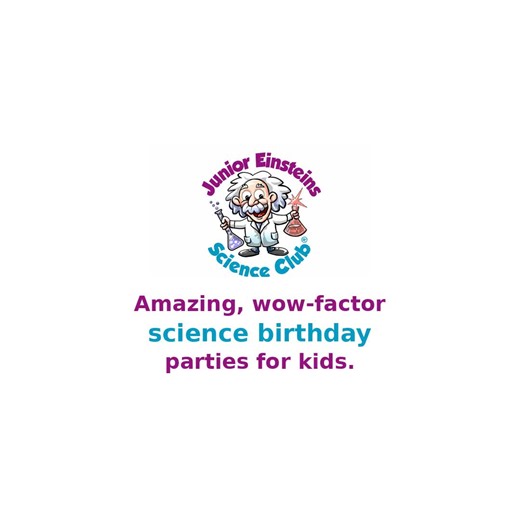 They're only little for such a short time. And the birthdays they actually remember, the ones they still talk about years later, are the ones that felt truly special. Something that made them feel like the most important, most brilliant, most magical version of themselves. That's what a Junior Einsteins Science Club birthday party does. Every child pulls on a lab coat and goggles and becomes a scientist for the day. They make slime, give Barbie a hair-raising moment on a Van de Graaff generator,