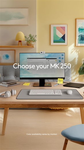 Bộ đôi MK250/MK251 đơn giản nhưng có võ :)) #logitech #logitechvietnam #mk250 #fyp