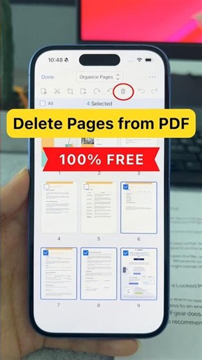 How to Delete Pages from PDF on iPhone with PDFgear