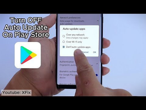 Turn Off Auto Update Apps on Play Store