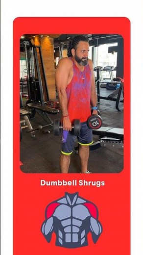 Dumbbell Shrugs Workout | Trap Muscle Exercise | Optimum Fitness Anand