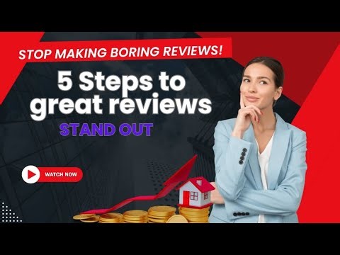 5 Steps of great product review