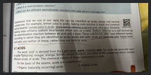 What is a neutralisation reaction? What are the different neutr... | Filo