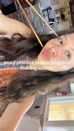 I learn how to knit in 4 days! 🪄