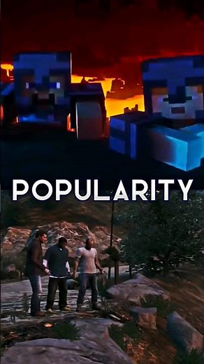 Minecraft vs gta v 😱🥶