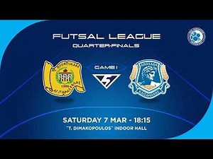LIVESTREAMING | ΑΓΙΑ ΠΑΡΑΣΚΕΥΗ - ΑΠΟΛΛΩΝ ΚΑΙΣΑΡΙΑΝΗΣ Β’ ΑΝΔΡΩΝ FUTSAL LEAGUE (1οι ΠΡΟΗΜΙΤΕΛΙΚΟΙ)