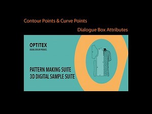 Contour point issue and curve point in optitex issue resolved