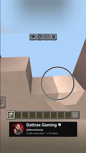 l had create a pixel art of DATTRAX GAMING Channel logo in Minecraft 😄😊😇#jit_plays01#minecraft