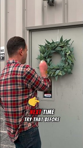 Stop Birds Nesting in Wreaths | Simple Visual + Consequence Trick