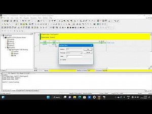 How to start Basic Ladder Programming in Omron PLC by using Cx-Programmer Software Part-2
