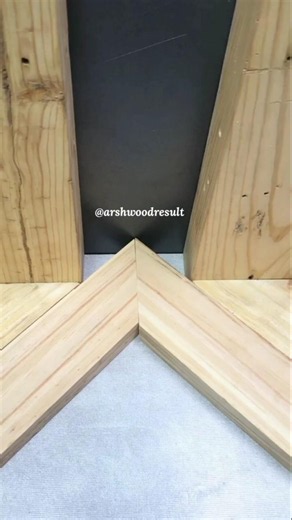 How to Wrap Trim Between Two Beams #wood #carpenter #shorts