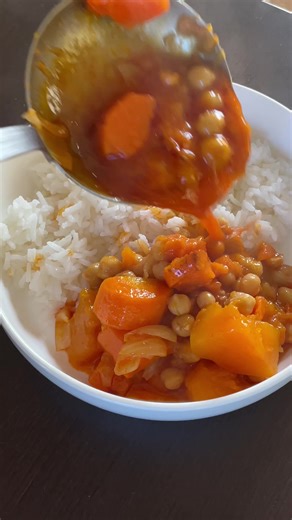 Curry de légumes d’automne au lait de coco