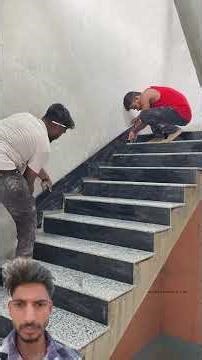 Technique To Stairs Skirting || Rainbow Marble & Tiles || Granite Stairs Design 25 March 2026