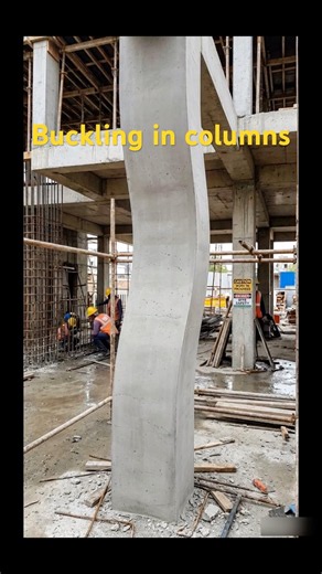 Buckling load and buckling in columns