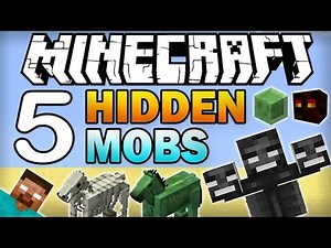 5 Secret Hidden Mobs in Minecraft