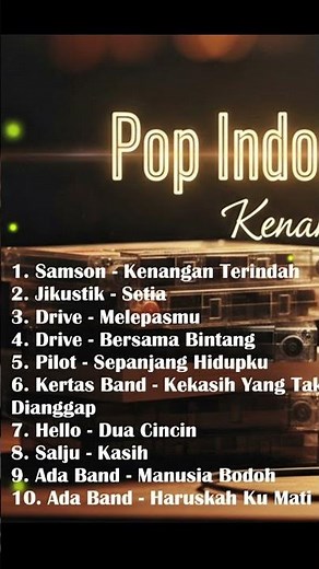 Nostalgia lagu populer di tahun 2000an, langsung aja kunjungi album... #laguindonesia