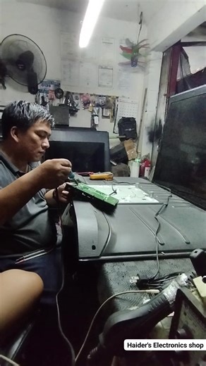 May umusok at nagshutdown, fixed by Haider's Electronics Repair Shop | Haider Alcantara