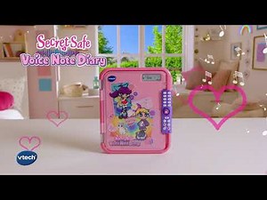 Secret Safe Voice Note Diary | VTech | TV Commercial | 0:15