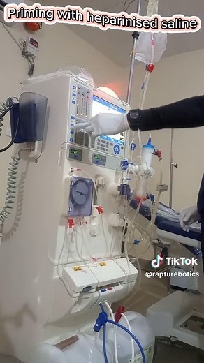 Master the Basics! 🎯 Step-by-Step Guide to Threading and Priming the Fresenius 4008S Dialysis Machine | Essential Tips for Dialysis Technicians and Healthcare Pros! 🚀 #Dialysis #HealthcareTraining #Fresenius4008S. #chronickidneydisease Priming a dialysis machine is a crucial step to ensure that the machine and dialyzer are ready for use and free from air bubbles and contaminants. The procedure can vary slightly depending on the specific model of the dialysis machine, but the general steps are 
