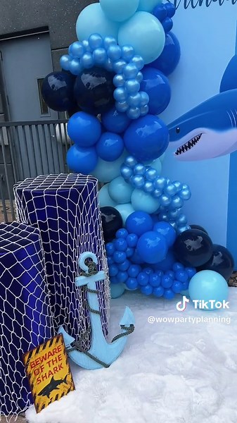 #sharkattack #sharkbirthday #houstontx #houston #houston #houstonpartyplanner #houstonkidspartyrentals #houstonkids #partydecorations #houstonevents #eventshouston #kidsparty #kidspartydecor #boysbirthdayideas #sharktheme