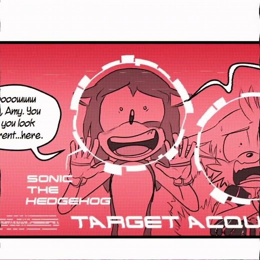 A Short Sonic Prime Comic Dub | TERMINATOR ROSE