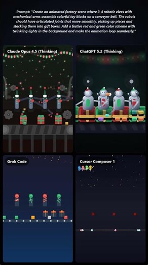 Can AI Code a Robotic Elf Factory? 🎄