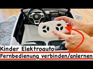 Kinder Elektroauto Fernbedienung verbinden/anlernen⚡️Anleitung