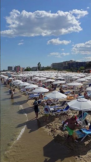 Sunny Beach Vibes: Relaxing Day at the Beach in Bulgaria