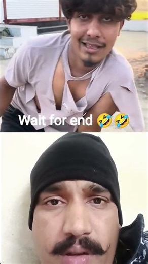 wait for end 🤣#shorts#youtubeshorts#reactionvideo#funny