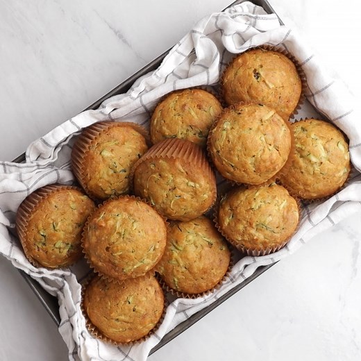 7.5K views · 292 reactions | RECIPE: https://feelgoodfoodie.net/recipe/zucchini-bread-muffins/ These simple to make healthy Zucchini Bread Muffins are a delicious treat the whole family will love. Perfectly fluffy and quick to make in one bowl! | Feel Good Foodie | Facebook