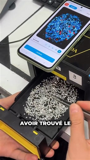 Comment séparer les diamants naturels des diamanrs de laboratoire? #diamond #jewelry #science