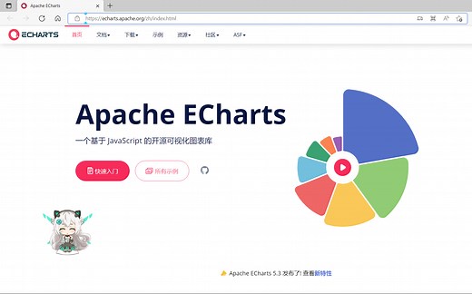 如何在自己的页面中引入echart图表